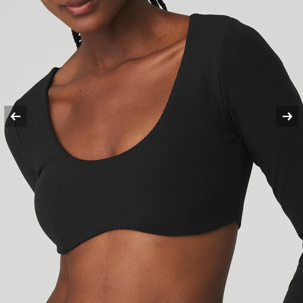 ALO Long Sleeve Bra S